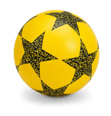 Дитячий гумовий м'яч Зірка RB20302(Yellow) 60 грам, діаметр 18 см