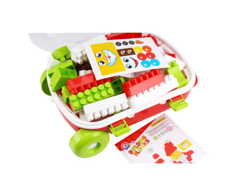 Дитячий конструктор "Новорічний" 8805TXK у валізі