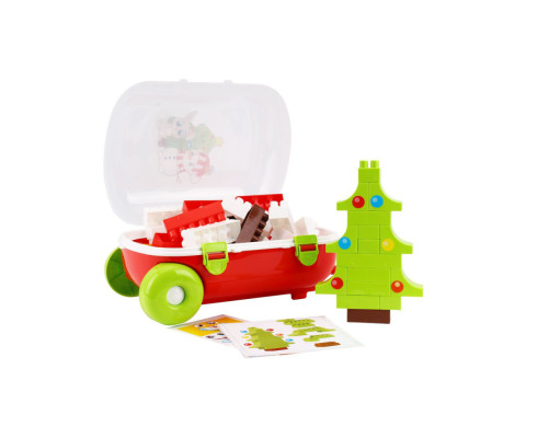 Дитячий конструктор "Новорічний" 8805TXK у валізі