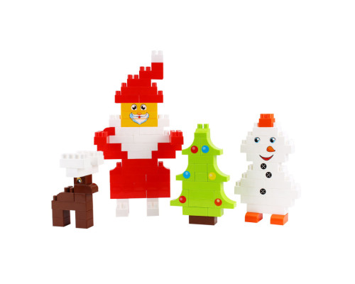 Дитячий конструктор "Новорічний" 8805TXK у валізі