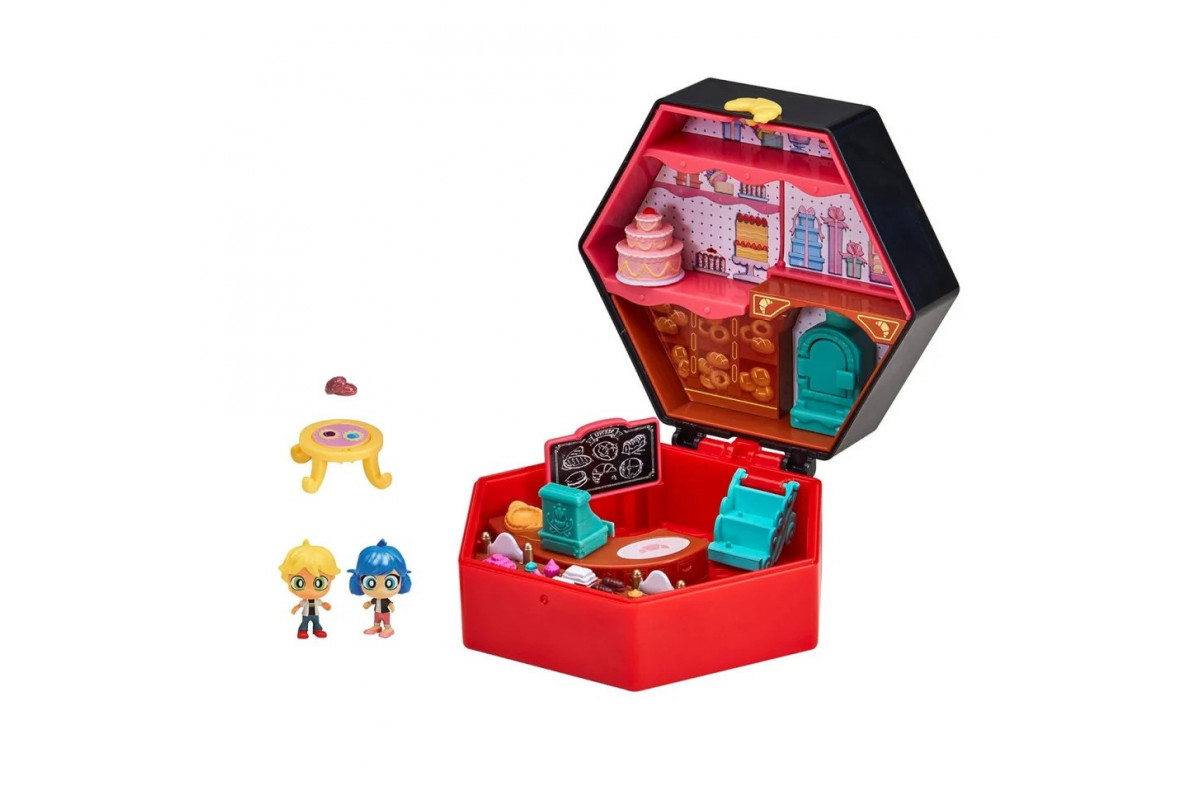 Игровой набор "Леди Баг и Супер-Кот" cерии "Chibi" Пекарня Буланжери" Miraculous 50551 Игровой набор "Леди Баг и Супер-Кот" cерии "Chibi" Пекарня Буланжери" Miraculous 50551