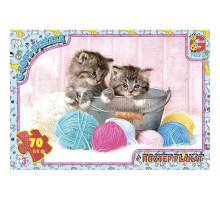 Пазли дитячі "Домашні улюбленці" AN142, 70 елементів