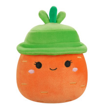 Дитяча м'яка іграшка Морквина Кароліна в капелюсі Squishmallows SQER01214, 19 см