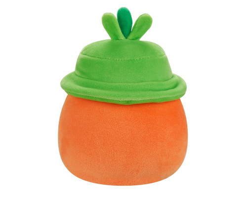 Дитяча м'яка іграшка Морквина Кароліна в капелюсі Squishmallows SQER01214, 19 см