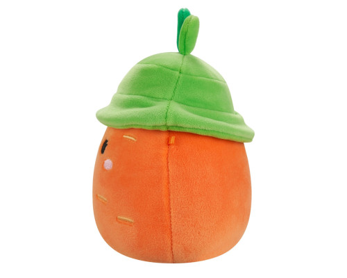Дитяча м'яка іграшка Морквина Кароліна в капелюсі Squishmallows SQER01214, 19 см