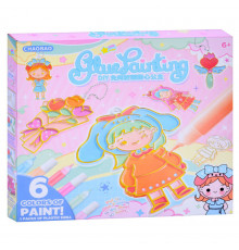 Дитячий набір для творчості "Підвіска-розмальовка" 7600-1-23-21-2123-2 ланцюжок, фарби 6 кольорів