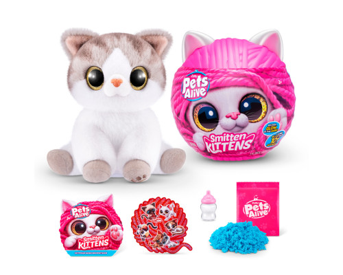 Інтерактивний ігровий набір-сюрприз Грайливі кошенята Pets & Robo Alive 9541 в асортименті