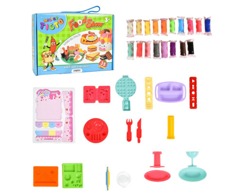 Дитячий набір для творчості "Містер тісто Food Show" 41018, 35 предметів