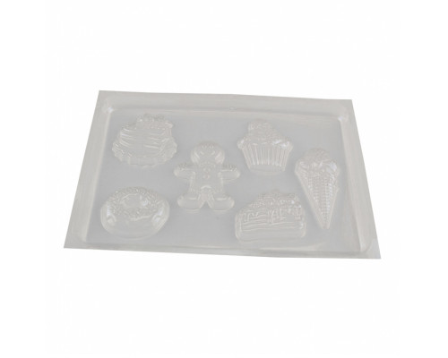 Кондитерская лавка. Гипсовая раскраска на магнитах 92652