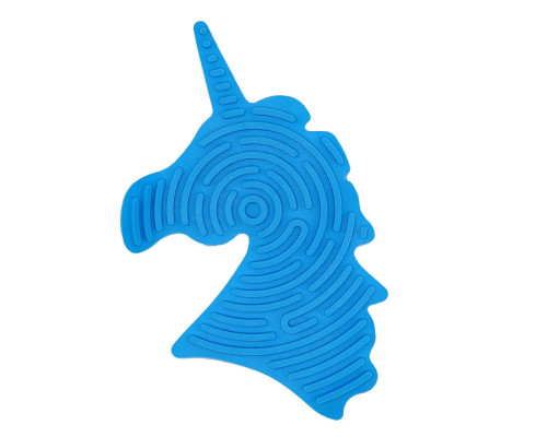 Дитяча розвиваюча дошка для сенсорної активності "Єдиноріг" GS0108 двостороння Синій