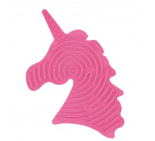 Дитяча розвиваюча дошка для сенсорної активності "Єдиноріг" GS0108 двостороння Рожевий