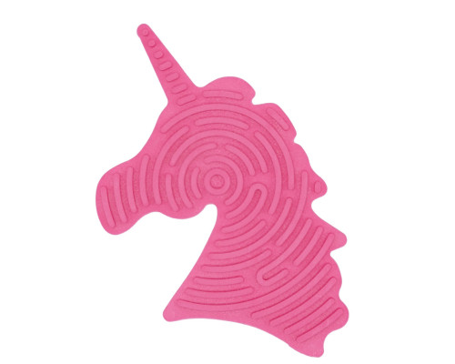 Дитяча розвиваюча дошка для сенсорної активності "Єдиноріг" GS0108 двостороння Рожевий