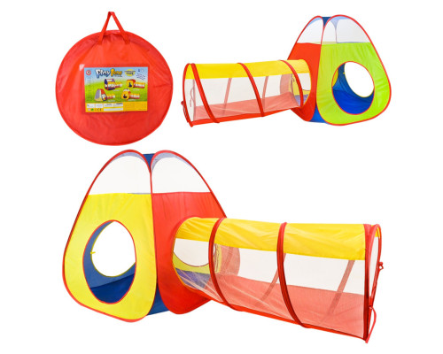 Детская палатка "Пирамида" JY1711-1, 88 х 88 х 90 см 2 входа