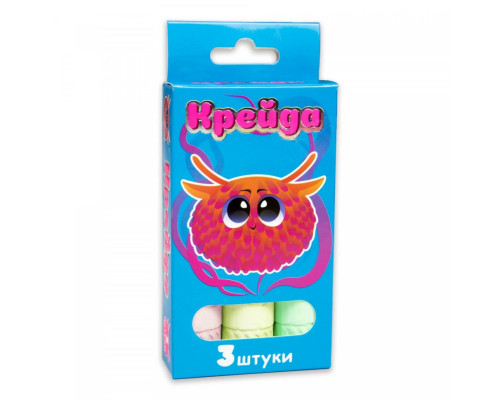 Дитячий набір крейди Куля Strateg 50122, 3 шт