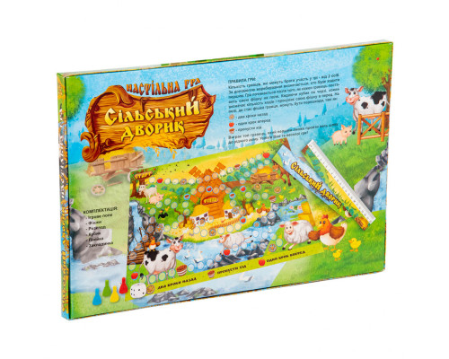 Настільна Гра-бродилка "Сільський дворик" 30503 укр
