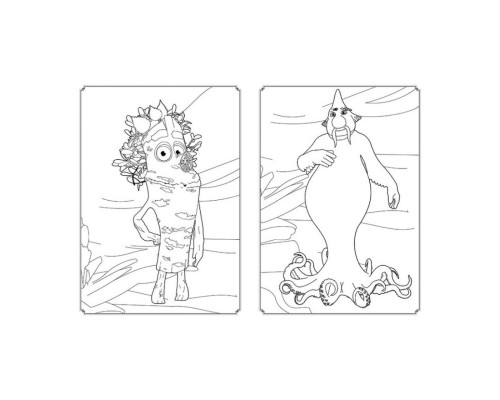 Розмальовка Магія кольору. Магічний Ліс Ранок 1807003 з наклейками