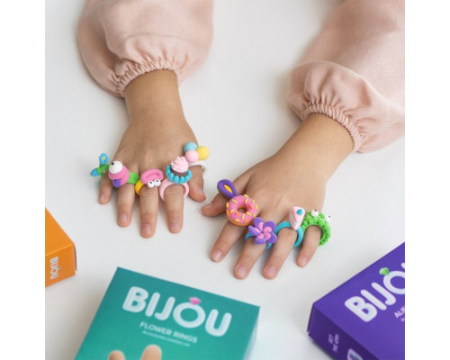 Набір самозатвердіючого пластиліну Біжутерія Солодкі Кільця ЛІПАКА 31002-UA01