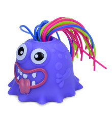 Дитяча іграшка-антистрес "Монстрик" FG231109065Q(Violet) звук та світло, 5 см