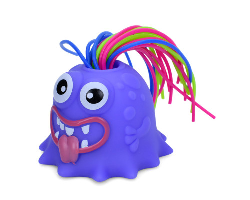 Дитяча іграшка-антистрес "Монстрик" FG231109065Q(Violet) звук та світло, 5 см