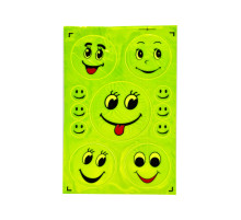 Наклейка світловідбиваюча "Смайл" 134SP 11 штук