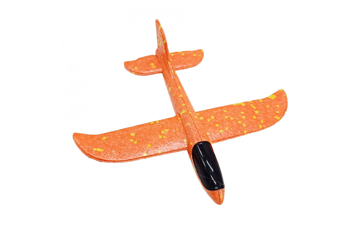 Дитячий метальний літак-планер C28004(Orange) довжина 38 см