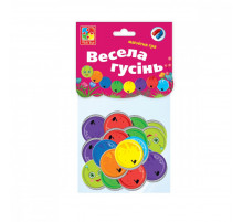 Магнітна гра для дітей "Весела гусениця" Vladi Toys VT5900-04 (укр)