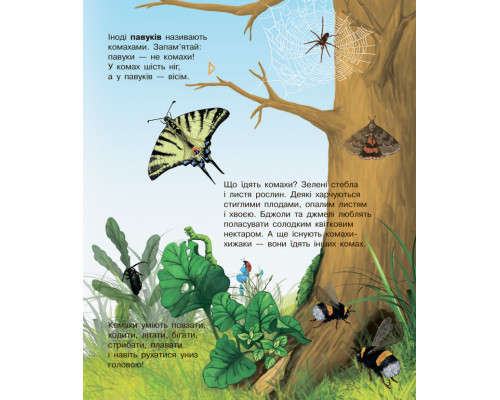 Детская энциклопедия про насекомых 614014 для дошкольников
