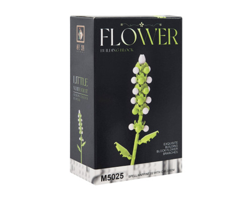 Конструктор дитячий Flower M5026-25 елементи для створення стебла та пелюсток