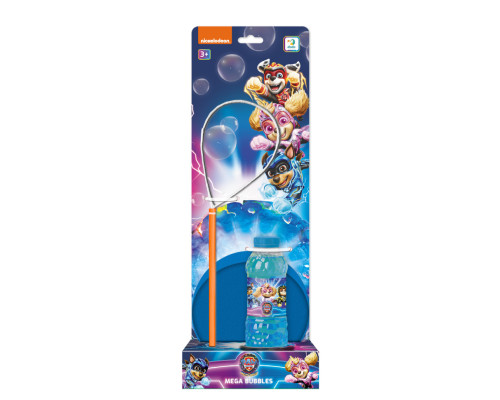Мыльные пузыри "Mega Bubbles с тарелкой Paw Patrol Могучие герои" 200514, 450 мл