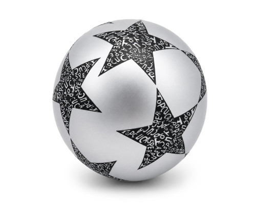 Дитячий гумовий м'яч Зірка RB20302(Silver) 60 грам, діаметр 18 см