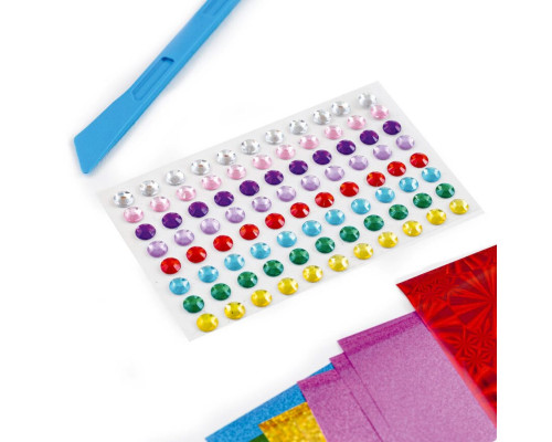 Набір для творчості "Foil Art Шалені індіанці" VT4433-09 фольга, шпатель, стрази