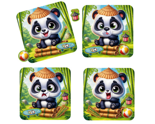 Гра розвиваюча "Емоції Пандочки" VT3220-06, 11 магнітів