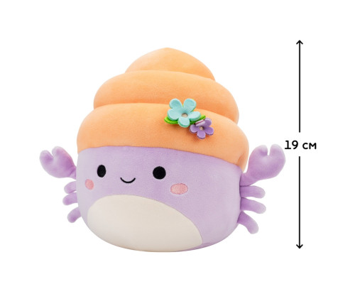 Дитяча м'яка іграшка Краб-пустельник Арко Squishmallows SQER01232, 19 см