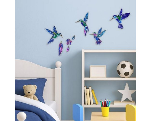 Набор для витражной живописи по номерам "Колибри" FDSGK-07