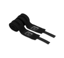 Бинты для бокса EF-0373-30-bk, FlexWrap, черный 3 м