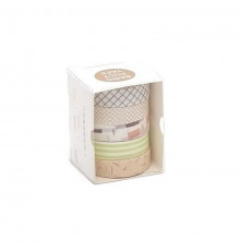 Набір декоративний скотч №78-2 в наборі 5 шт 1 см х 2 м