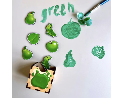 Деревянная настольная игра "Фигуры" Ubumblebees (ПСД072) PSD072 сортер-комодик