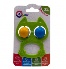 Дитяче брязкальце "Котик" 9338TXK-8 зелений