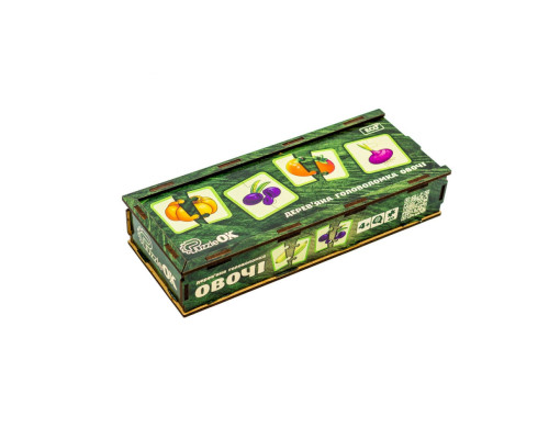 Деревянная головоломка "Овощи" Puz-95963, 40 элементов