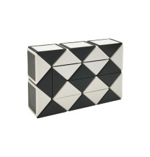 Игра-головоломка "Змейка Рубика" Bambi 192(Black), черный