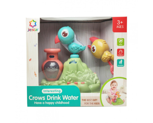 Гра Пташки п'ють воду 25876Е світитися  Синя Птичка