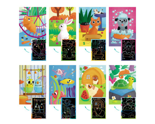 Дитячий набір для творчості "Домашні тварини" 300490