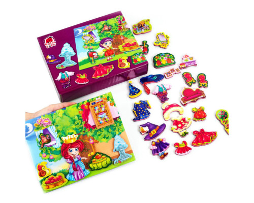 Магнітна гра для дітей Полунична принцеса RK2060-03