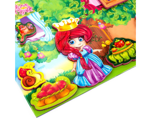 Магнітна гра для дітей Полунична принцеса RK2060-03