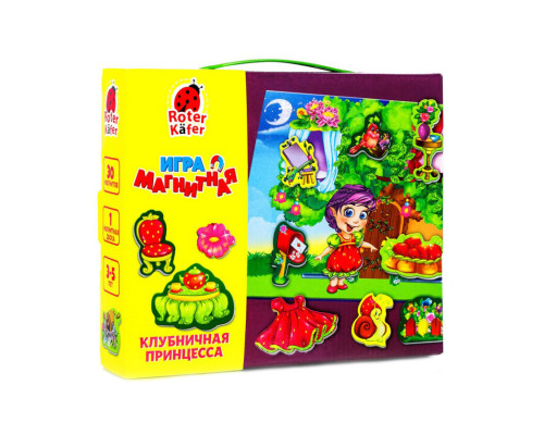 Магнітна гра для дітей Полунична принцеса RK2060-03