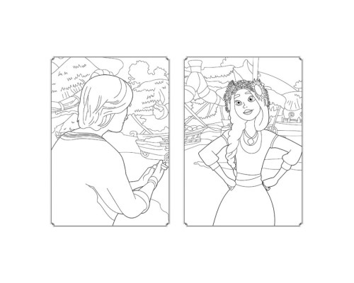 Розмальовка Магія кольору. Неймовірні пригоди Ранок 1807006 з наклейками