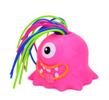 Детская игрушка-антистресс "Монстрик" FG231109065Q(Pink) звук и свет, 5 см