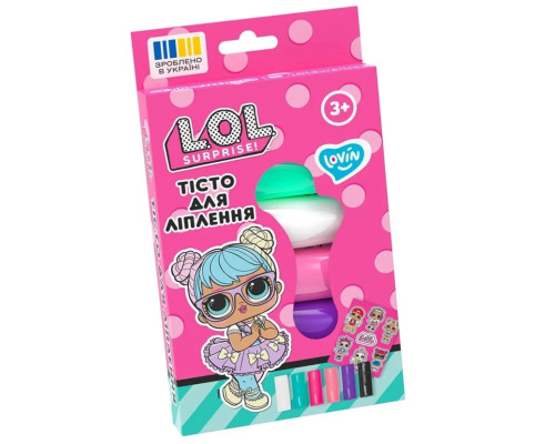 Набір для ліплення з тістом L.O.L. Surprise! LOL41245 у стиках 6 кольорів