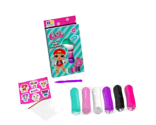 Набір для ліплення з тістом L.O.L. Surprise! LOL41245 у стиках 6 кольорів