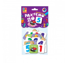 Магнітна гра для дітей "Рахуємо до 5" Vladi Toys VT5900-03 (укр)